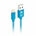 Cabo USB-Lightning 2A 1 Metro CB-L11BL Azul