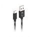 Cabo USB X Tipo-C 1 Metro CB-C11GBK Preto/Cinza