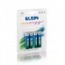 Pilha Alcalina Elgin AAA Blister com 4 unidades