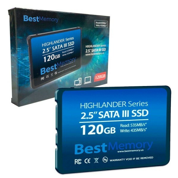 SSD Bestmemory 120 GB Sata 2.5" Highlander BTSDA-120G