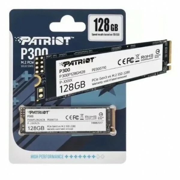 SSD Patriot 128 GB M.2 2280 Nvme P300P128GM28