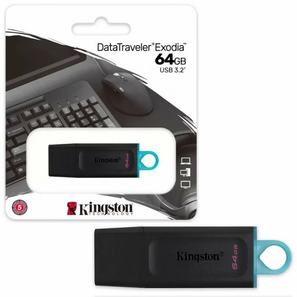 Pen drive Kingston 64 GB Datatraveler Exodia USB 3.2 DTX64GB