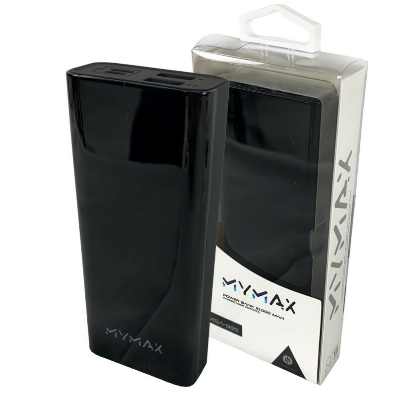 Carregador Portatil Mymax 10000 Mha (Power Bank)