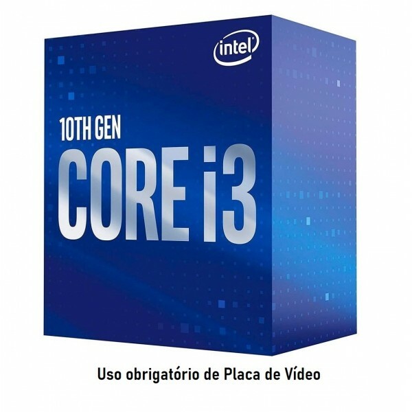 Processador Intel Core I3-10105F 3.7 Ghz  6MB LGA 1200