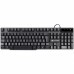 Teclado Gamer Vinik Hydra GT702 LED Vermelho - Sensaçao Tecla Mecanica