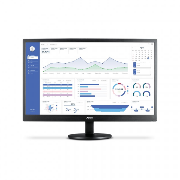 Monitor AOC 18.5" E970SWHNL HDMI, VGA