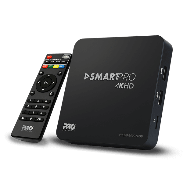 Smart Box Pro Eletronic, Android, 4K 2G