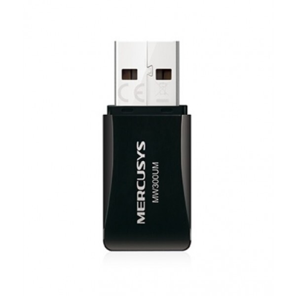 Adaptador Wireless USB Mercusys 300 Mbps MW300UM