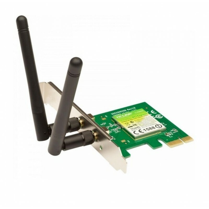 Placa Wireless PCI-e 300 MBps TL-WN881ND 2 Antenas