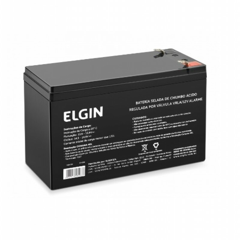 Bateria Selada Elgin 12V X 7Ah Segurança