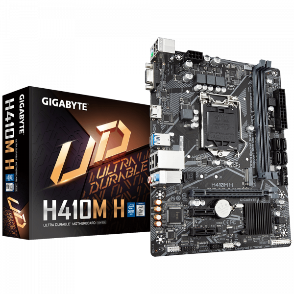 Placa Mae Gigabyte H410M H M.2 V2 DDR4 LGA 1200