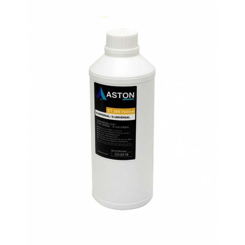 Refil de Tinta Compativel Aston Epson/HP ET365 1 Litro Amarelo