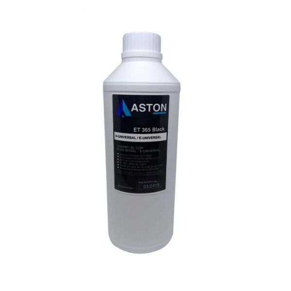 Refil de Tinta Compativel Aston Epson/HP ET365 1 Litro Preto