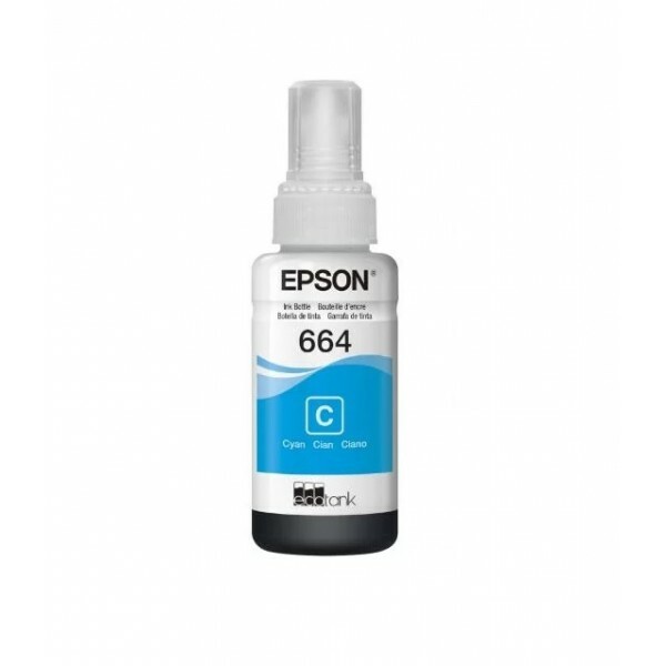 Refil de Tinta Original Epson T664220 70 ml Ciano