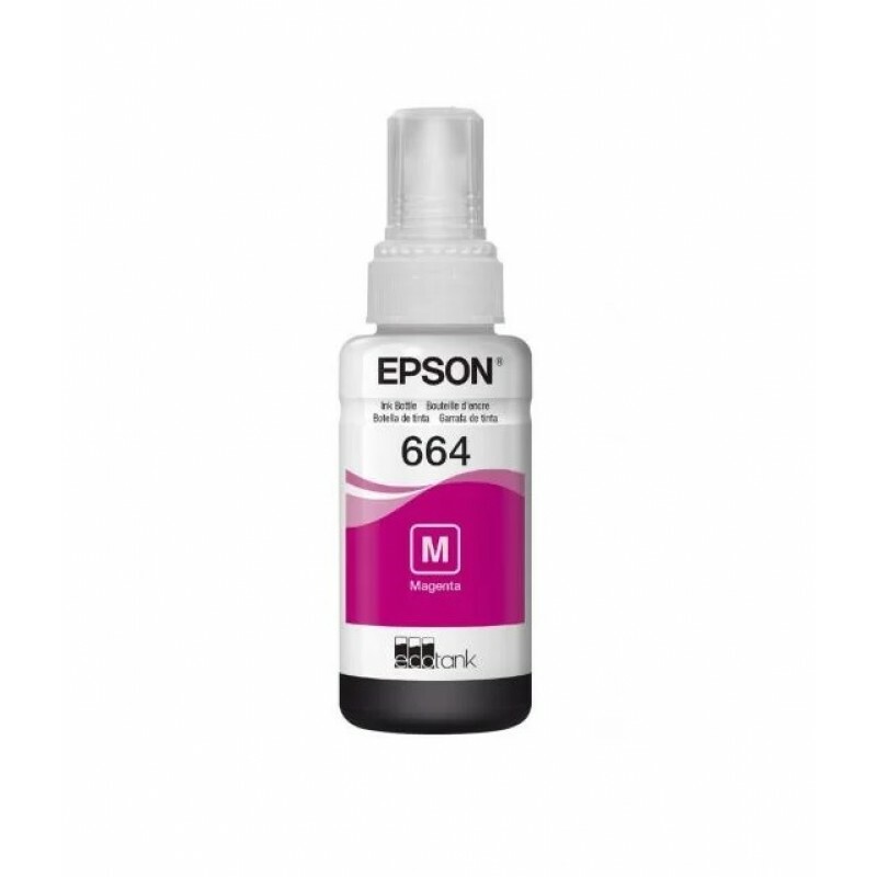 Refil de Tinta Original Epson T664320 70 ml Magenta