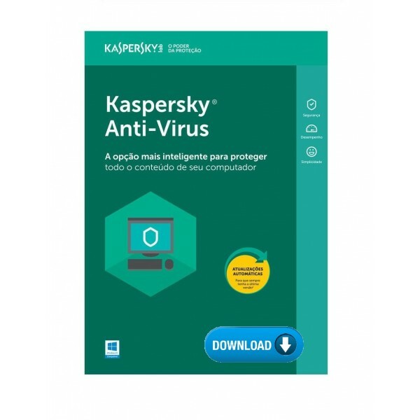 Licença Antivirus Kaspersky  3 PC - Digital/Download