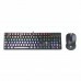 Teclado e Mouse Gamer HP Mecanico GM200 RGB Preto