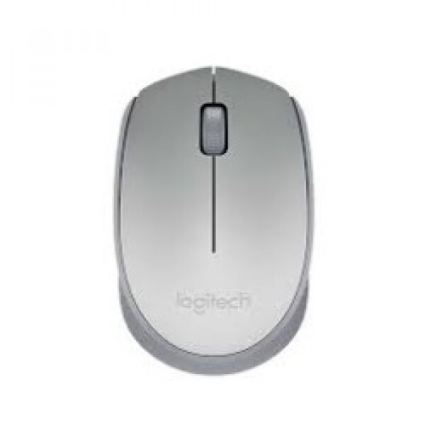 Mouse Logitech Sem Fio M170 Prata