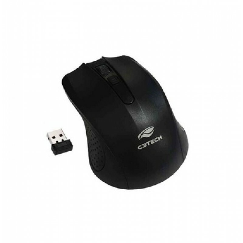 Mouse C3tech Sem Fio M-W20BK Preto