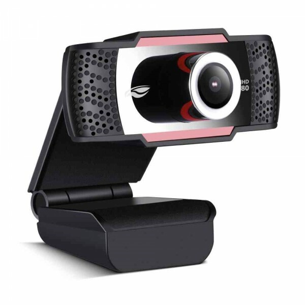 Webcam C3tech Full HD 1080P WB-100BK Preto