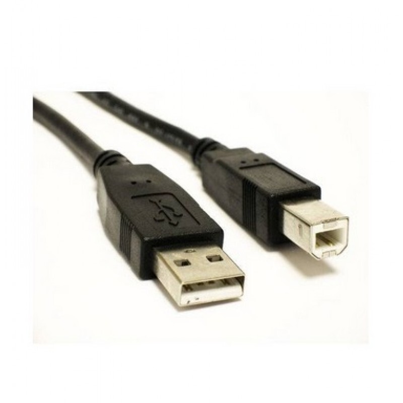 Cabo para Impressora USB 2.0 - 1.8 Metros Preto Pluscable (PC-USB1801)