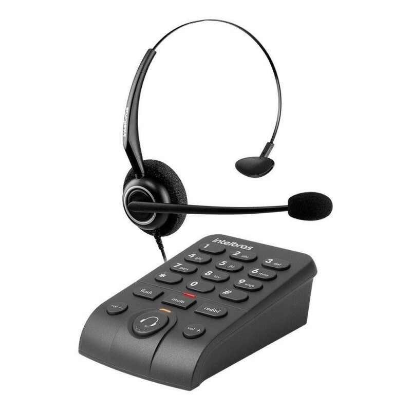 Telefone Intelbras Headset HSB50 Preto