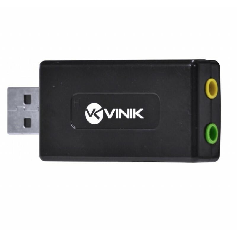 Placa de Som Vinik USB 7.1 Virtual