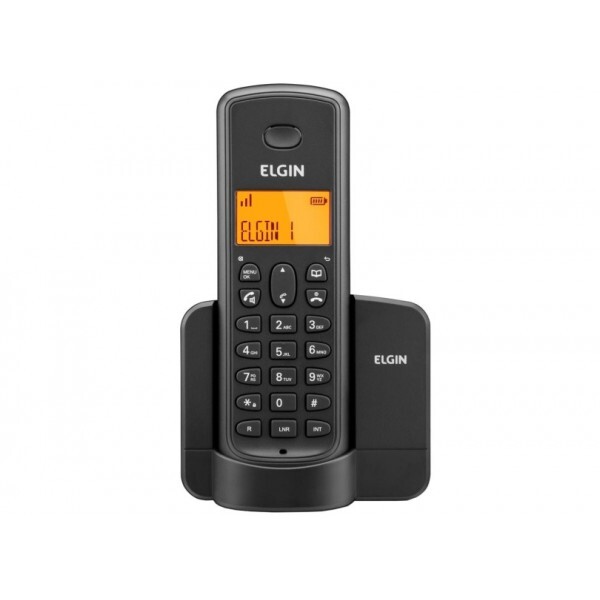 Telefone Elgin sem fio TSF 8001 ID Preto