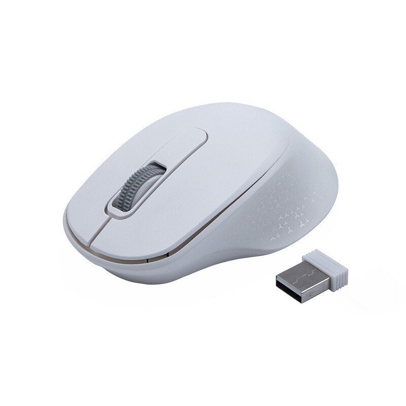 Mouse Sem Fio C3Tech Wireless e Bluetooth M-BT200WH Branco