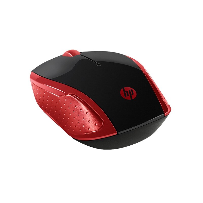 Mouse Sem Fio HP 200 Omam 1000 Dpi Vermelho