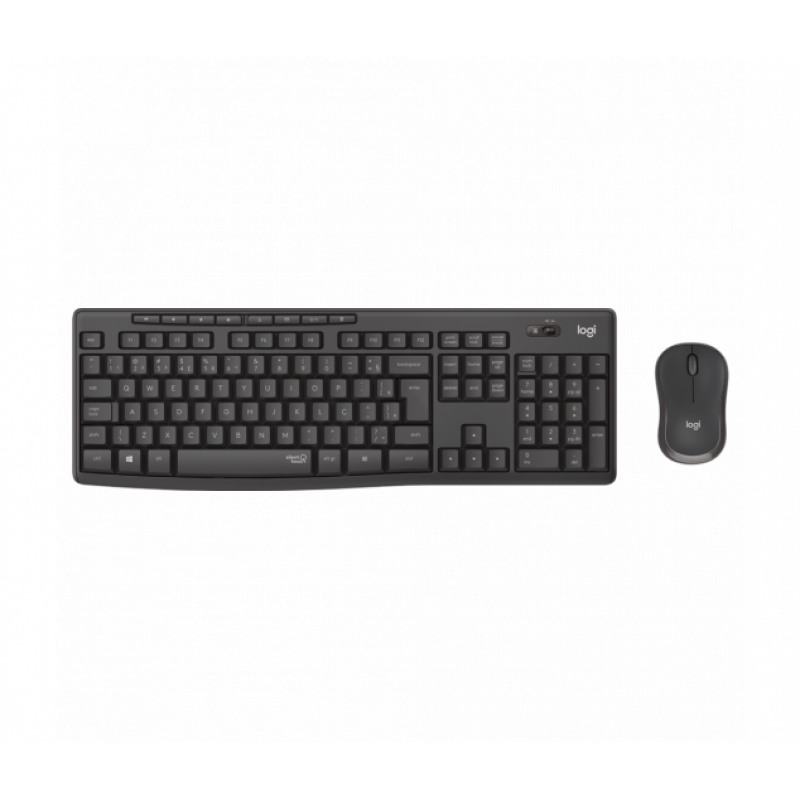 Teclado e Mouse Logitech sem fio MK295