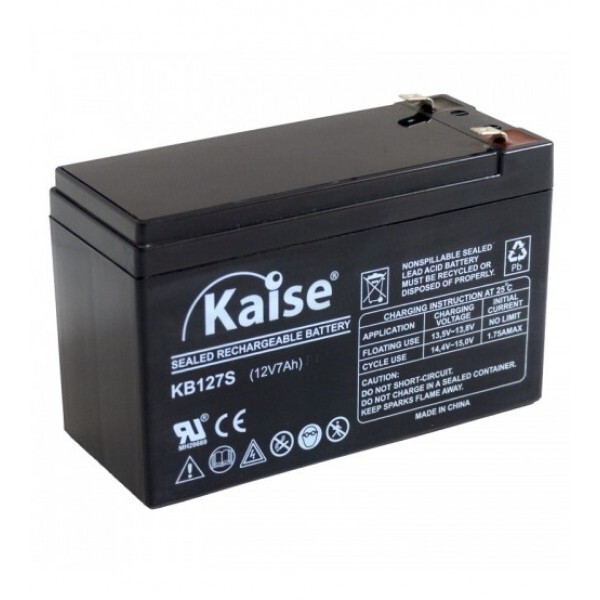 Bateria Selada Kaise 12V X 7Ah KB1270  (Nobreak)