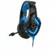 Headset Gamer Draxen DN100 Preto e Azul (DN100/BK-BL)