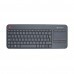 Teclado com Mouse Touch C3tech K-WT200BK Preto