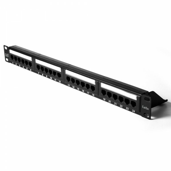 Patch Panel 24 Portas CAT5E sem Guia LA-P524