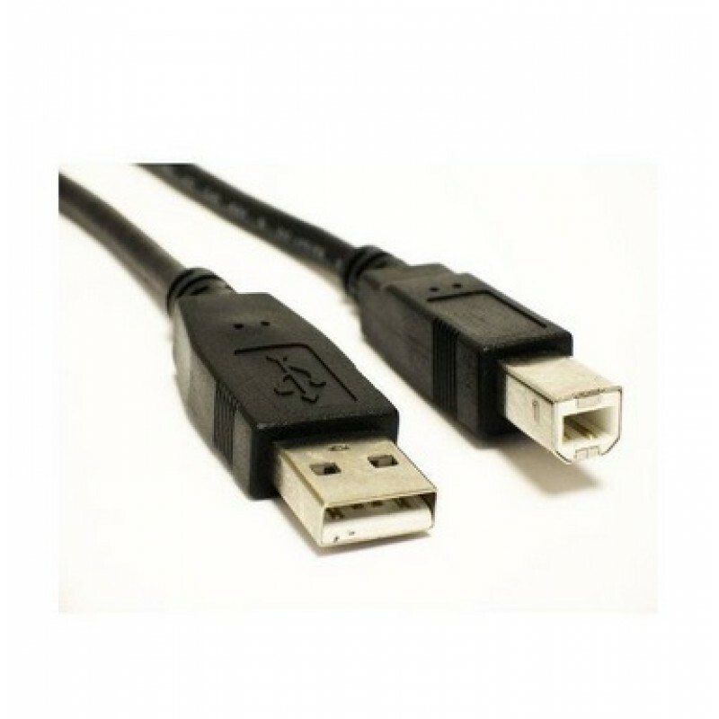 Cabo para Impressora USB 2.0 - 1.5 Metros Preto Mymax