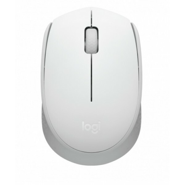 Mouse Logitech Sem Fio M170 Branco