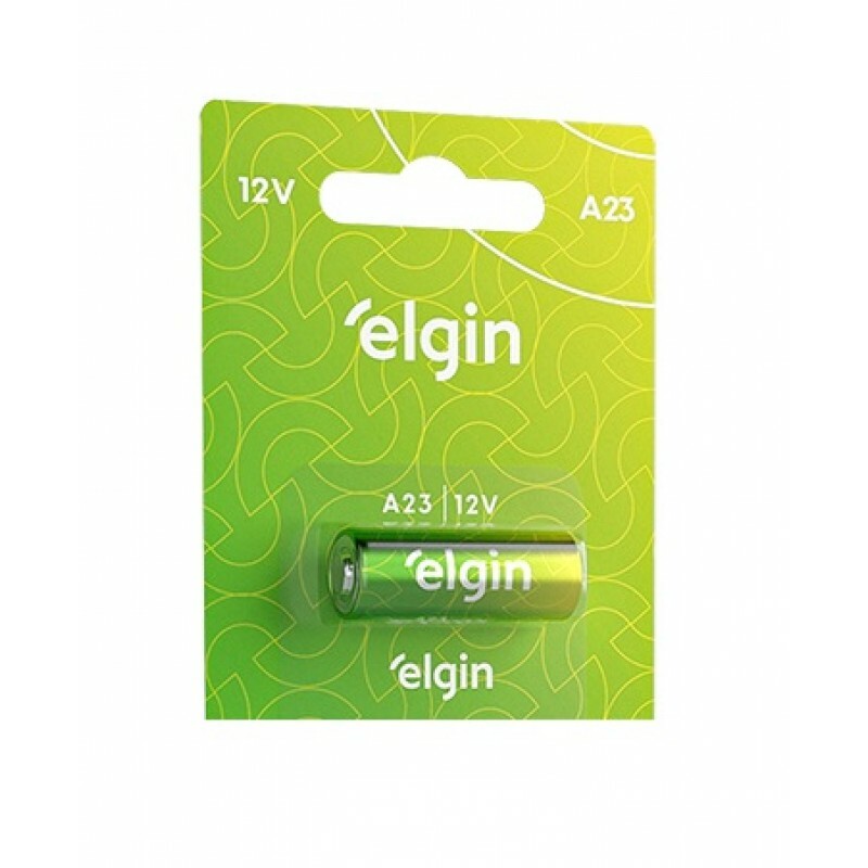 Bateria Elgin Alcalina A23 (unidade)