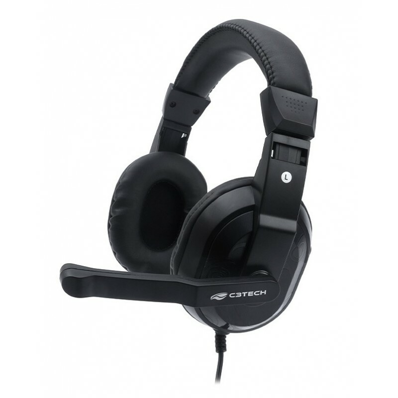 Headset Gamer PH-G12BK Preto C3tech