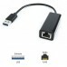 Cabo Adaptador USB 3.0/RJ45 ADP-USBLAN1000BK PlusCable