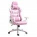 Cadeira Gamer Draxen DN3 Branco com Rosa (DN003/PK)