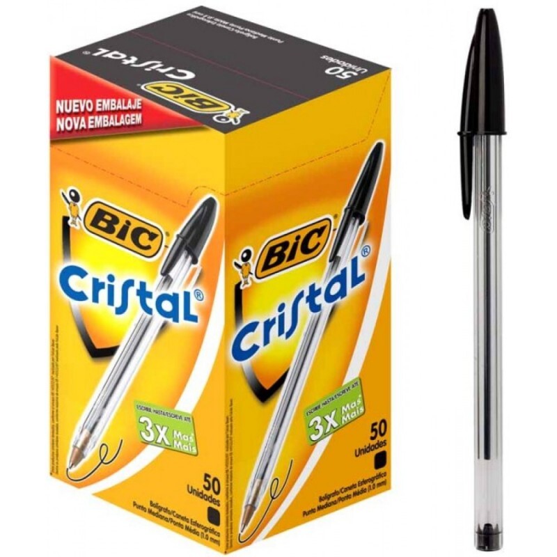 Caneta Esferografica BIC Cristal Preta