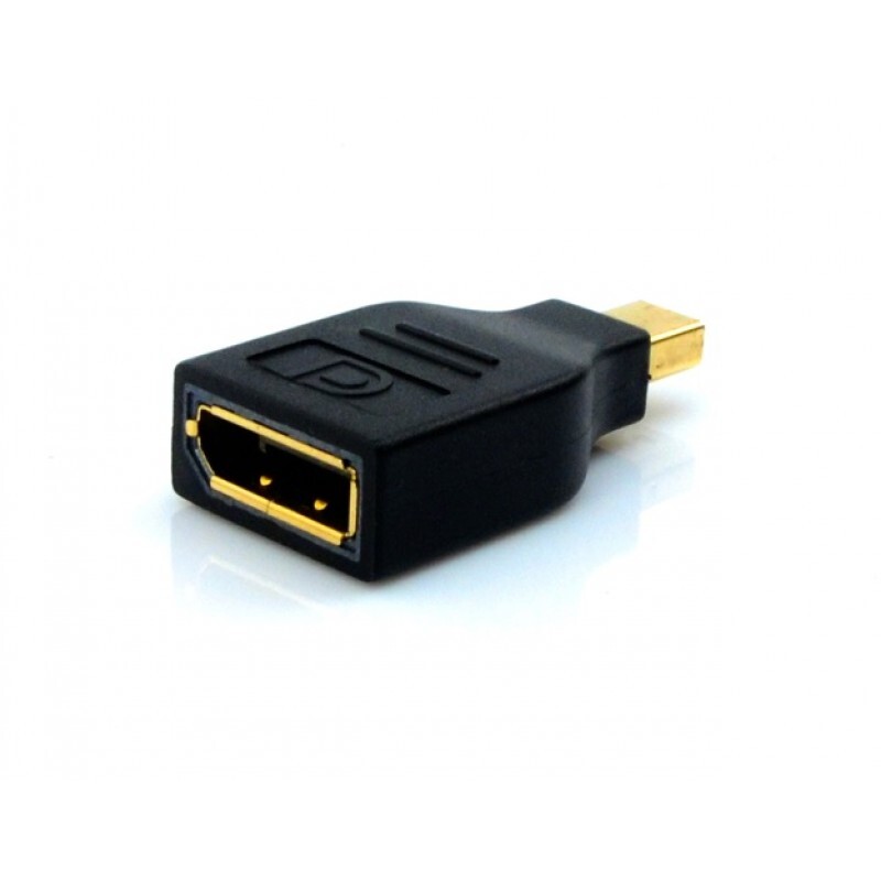 Adaptador Mini DisplayPort/Displayport ADP-201BK PlusCable