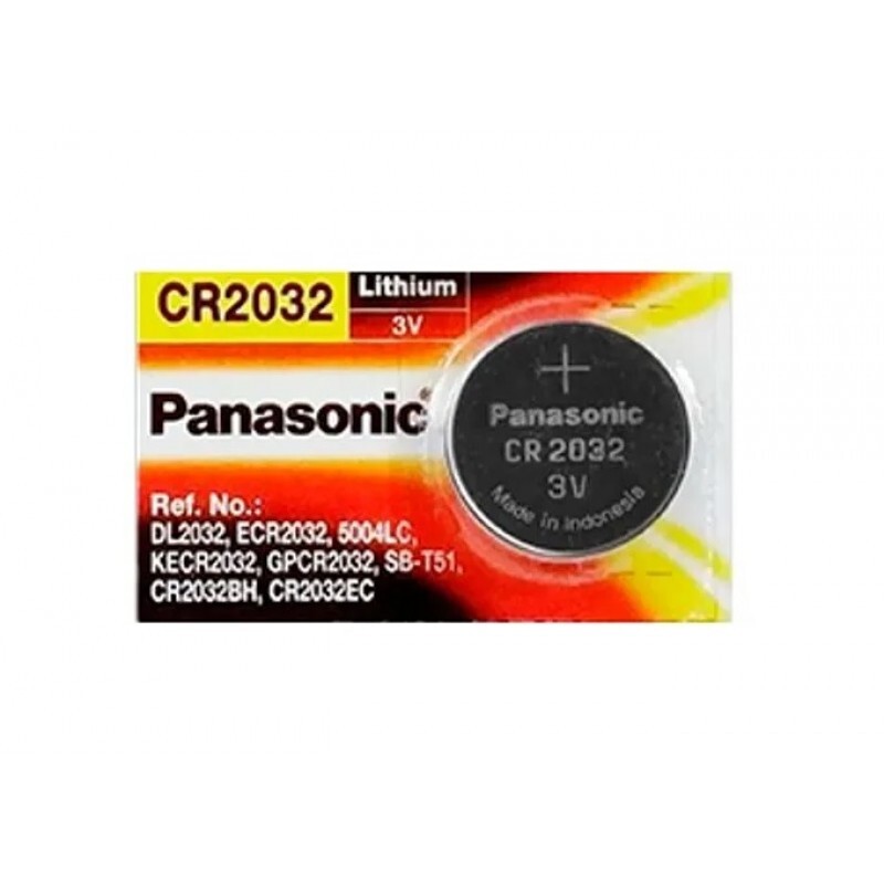 Bateria Panasonic CR2032 3V (Unidade)