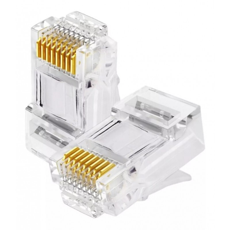 Conector Macho CAT6 RJ45 112 (unidade) Fortrek