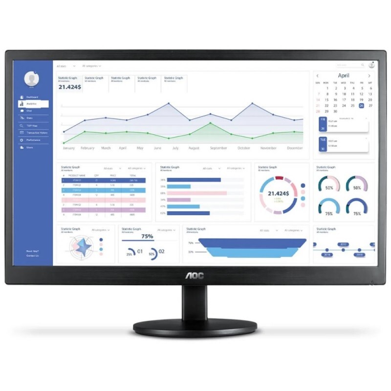 Monitor AOC 21.5" E2270SWHEN Widescreen Full HD