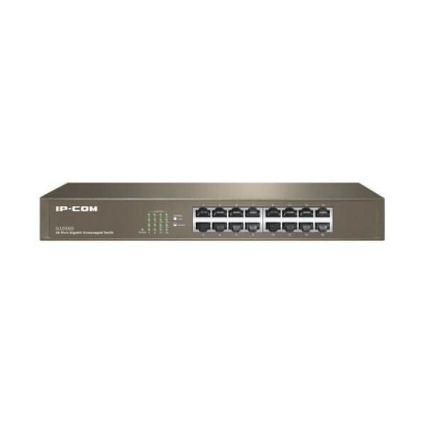 Switch IP-COM 16 portas 10/100/1000 Mbps G1016D