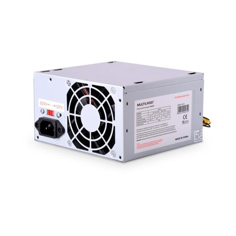 Fonte Multilaser ATX 200W GA200BU (caixa com 10 unidades)