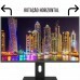 Monitor 3Green 24" Pro 243 com Ajuste de Altura e Rotação