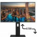 Monitor 3Green 24" Pro 243 com Ajuste de Altura e Rotação